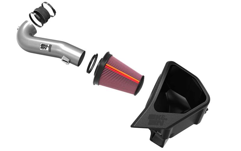 K&N Engineering Chevy/GMC 1500 V8 6.2L NextGen Aluminum Cold Air Intake System Part #70-3110
