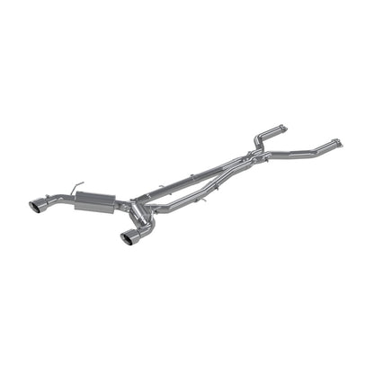 MBRP Armor Pro Series 3-Inch Cat Back Exhaust System for Infiniti Q50 2016-2019 with 4.5-Inch Tips