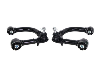 Whiteline KTA247 Front Upper Control Arms for Toyota Tacoma 2005-2017 – Improved Alignment and Handling