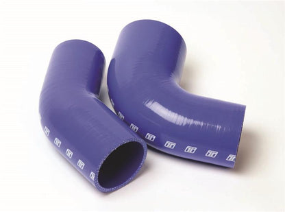 Turbosmart 90 Degree Reducer Elbow 2.0 to 2.5 Inches - Blue