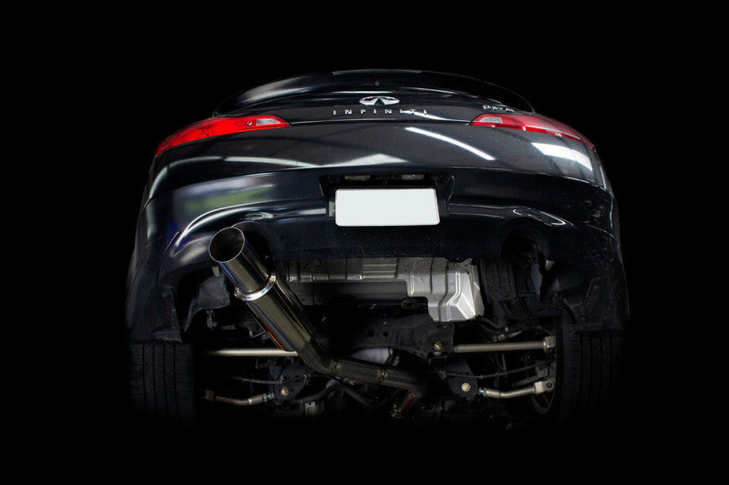 ISR Performance GT Single Exhaust for Infiniti G37 Coupe RWD - Enhance Your Vehicle's Sound and Performance