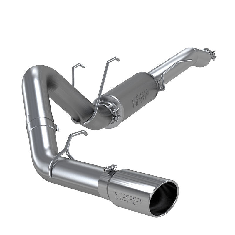 MBRP Armor Pro Series 2017+ Ford F-250/F-350 6.2L/7.3L Single Side 4-inch T304 Stainless Steel Cat-Back Exhaust System