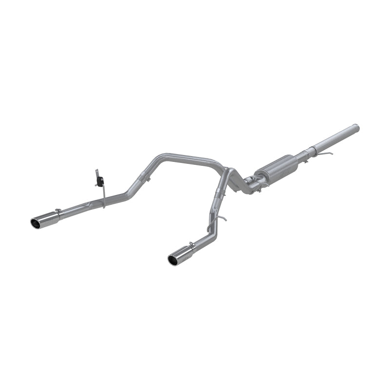 MBRP Armor Plus Series 14 Chevrolet Silverado & GMC Sierra Dual Split Rear Cat Back Exhaust System with 3.5-inch Tips