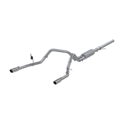 MBRP Armor Plus Series 14 Chevrolet Silverado & GMC Sierra Dual Split Rear Cat Back Exhaust System with 3.5-inch Tips