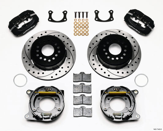 Wilwood Forged Dynalite P/S Park Brake Kit for Big Ford 2.50-inch Offset - Model 140-7140-D