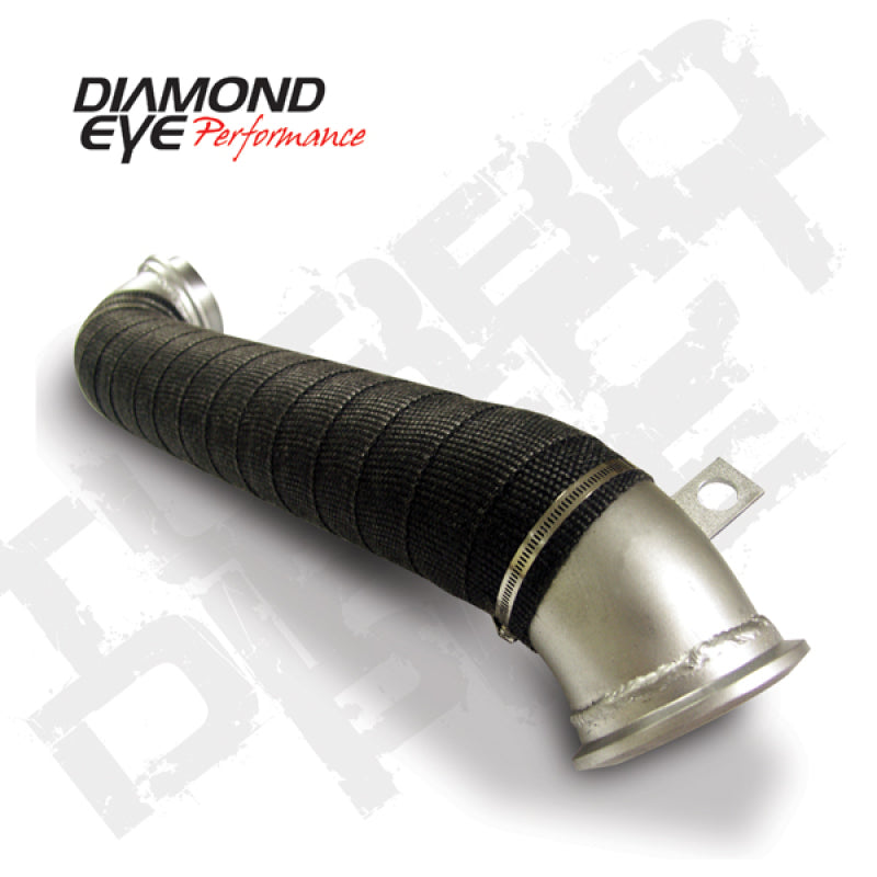 Diamond Eye Performance Turbo-Direct 3-inch Exhaust Pipe for 2004-2010 Chevy/GMC Duramax Diesel Trucks