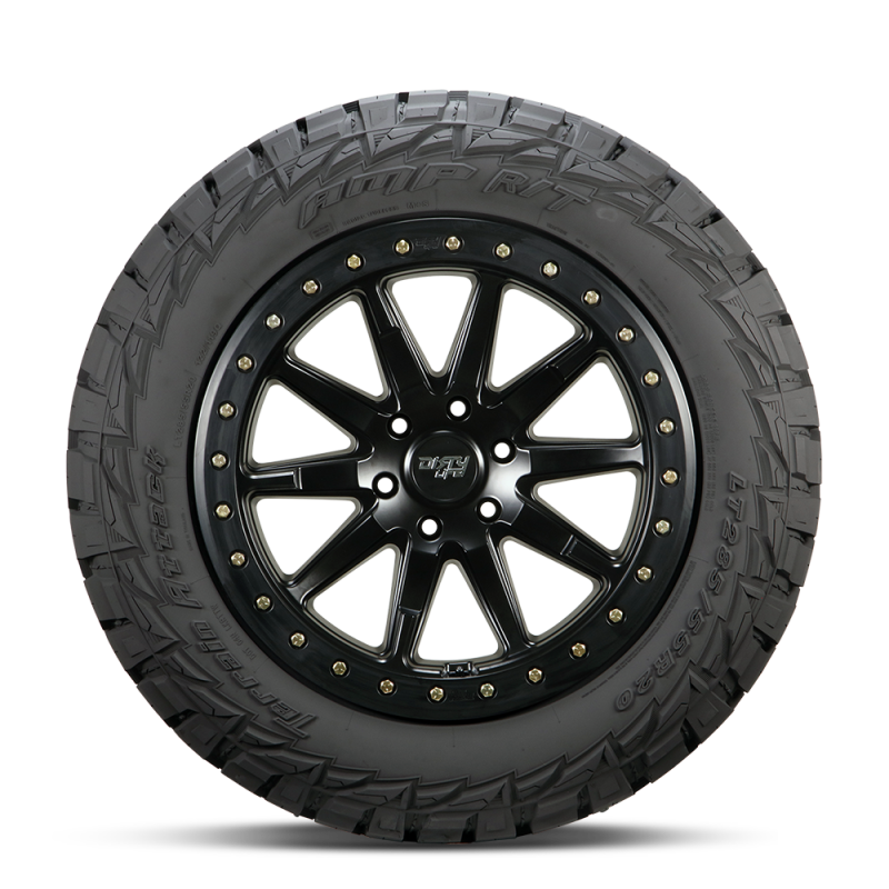 AMP Terrain Attack R/T Tire - 35x12.50R17LT All-Terrain, 125Q Load, Radial Construction
