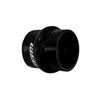 Mishimoto 2.5-inch Black Silicone Hump Hose Coupler for Intake and Intercooler Piping