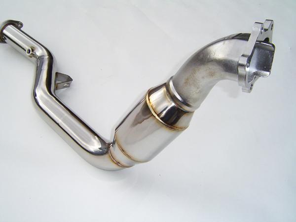 Invidia Polished Divorced Waste Gate Downpipe for Subaru Legacy and Impreza 2005-2014, Part HS08SW1DPC