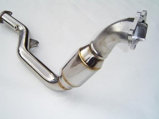 Invidia Polished Divorced Waste Gate Downpipe for Subaru Legacy and Impreza 2005-2014, Part HS08SW1DPC