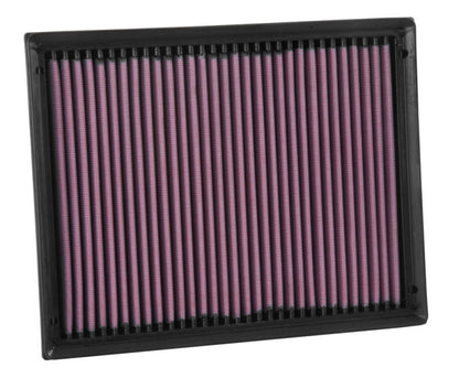 K&N Engineering 33-3086 High-Flow Drop-In Air Filter for Ford Ranger 2.2L/3.2L (2019-2022)