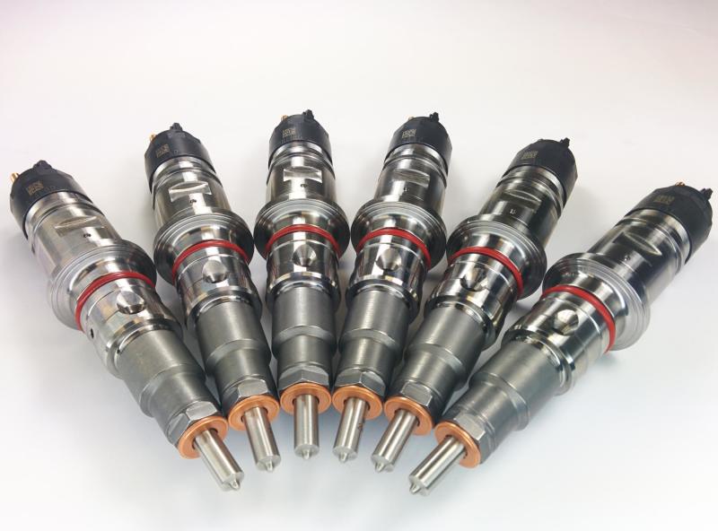 DDP 07.5-18 Dodge Cummins 6.7L Reman Injector Set - 50hp (15% Over) for Improved Engine Performance