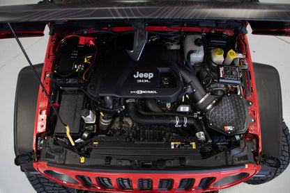K&N Engineering 63-1587 AirCharger Performance Intake System for Jeep Wrangler and Gladiator
