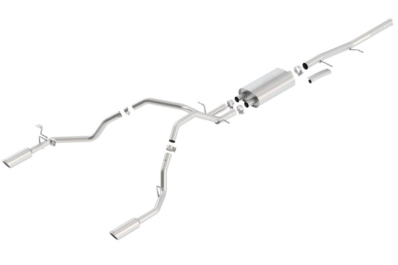 Borla S-Type Cat-Back Exhaust System for Chevy Silverado and GMC Sierra 2009-2011