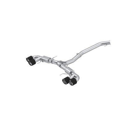 MBRP Armor Pro Series 3.5-inch Stainless Steel Cat-Back Exhaust System for Nissan GT-R (2009-2023) with Quad Carbon Fiber Tips