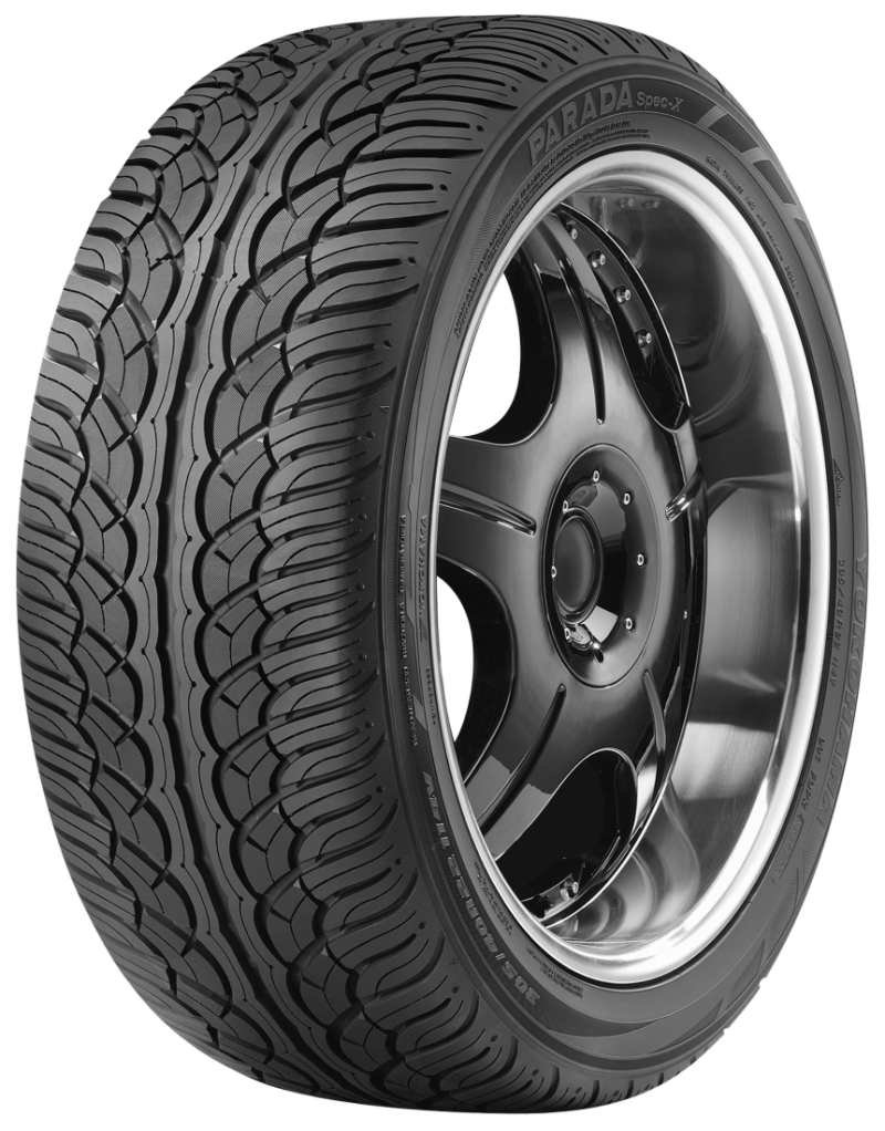 Yokohama Parada Spec-X 285/30R22 101V Touring Tire for Performance and Comfort