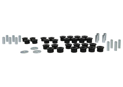 Whiteline Rear Control Arm Bushing Kit for Mazda Miata (NA/NB Chassis) - Part WEK099