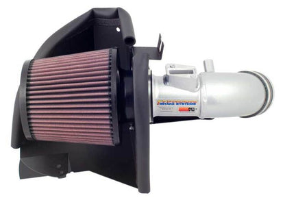 K&N Engineering 69-1013TS Silver Typhoon Short Ram Intake for 2006-2008 Honda Civic 1.8L