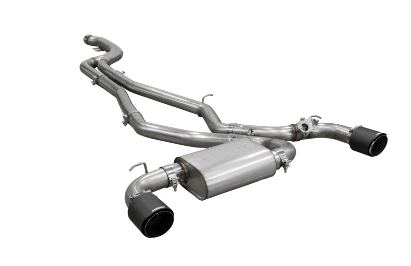 MBRP Armor Pro Series 2020+ Toyota Supra 3.0L Catback Dual Exhaust with Carbon Fiber Tips
