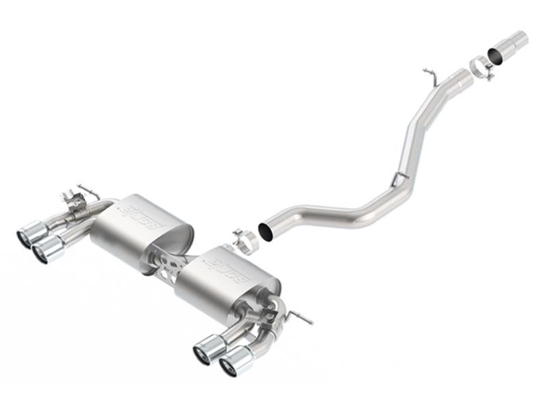 Borla S-Type Cat-Back Exhaust System for 2015-2017 Volkswagen Golf R 2.0L Turbo