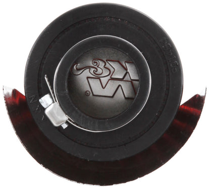 K&N Engineering 62-1513 Clamp-On Crankcase Vent Filter with Chrome Top and Deflector Shield