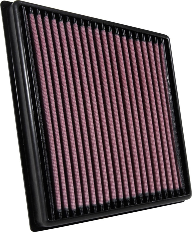 K&N Engineering High-Flow Replacement Air Filter for 2015-2017 Jaguar XF and F-Pace V6-3.0L