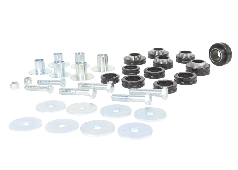 Whiteline W93494 Body Mount Bushing Set for Pontiac Firebird and Chevrolet Chevy II