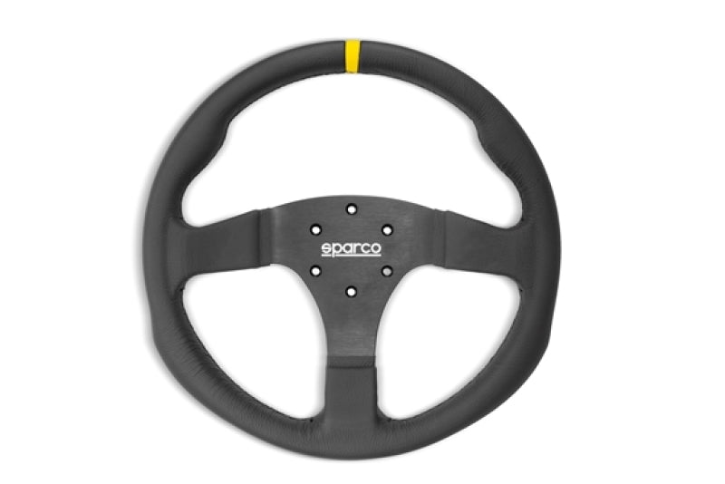 Sparco R330 Leather Steering Wheel - Premium Automotive Performance