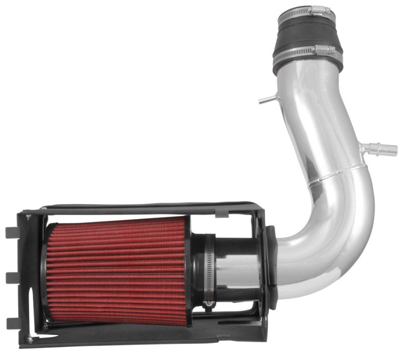 Spectre 9038 Ford Explorer V6-3.5L Air Intake Kit with Polished Aluminum Tubing and Red Filter