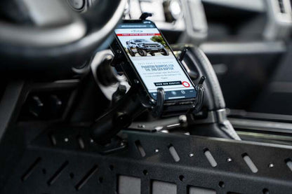 Addictive Desert Designs Ford F-150 / Raptor Center Console Molle Panels and Digital Device Mount Kit