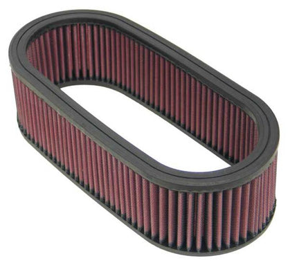 K&N Engineering E-3671 Universal Oval High-Flow Air Filter – 12 inch Length, 5-1/4 inch Width, 3-1/4 inch Height