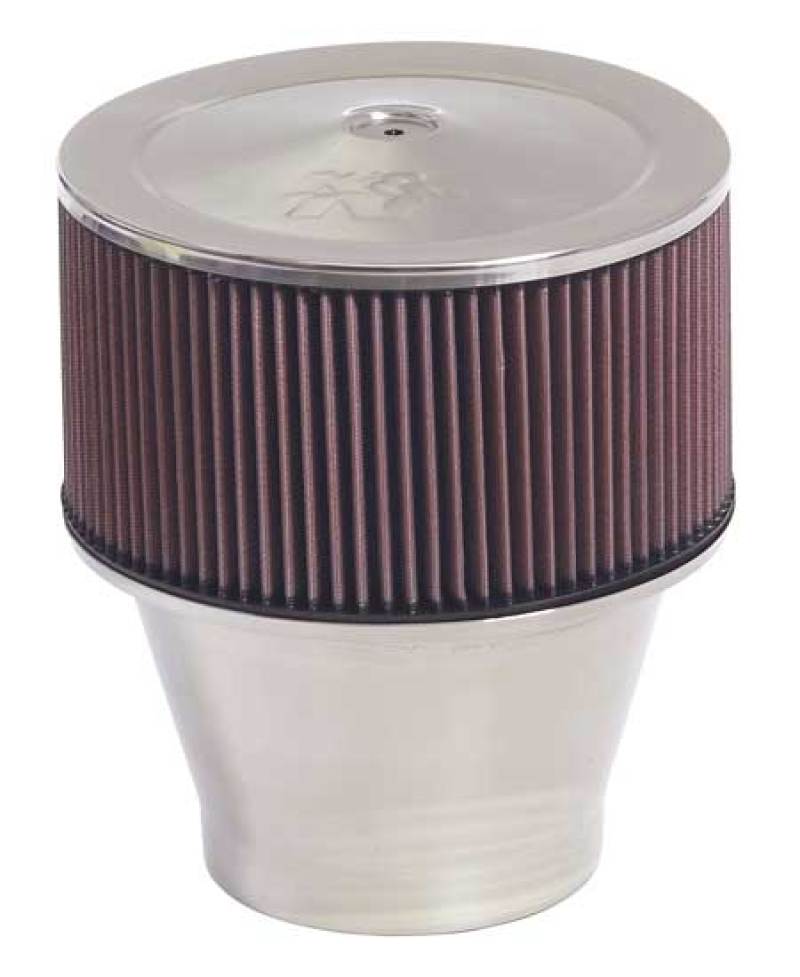 K&N Engineering Custom Velocity Stack Assembly - Red, 11 Inch Size