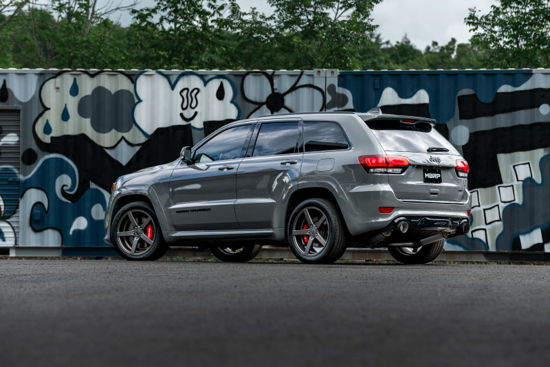 MBRP Armor Lite Series 2012+ Jeep Grand Cherokee SRT 6.4L Dual Rear Exit Catback Exhaust System with 5-inch Tips