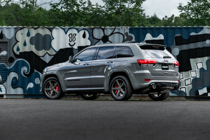 MBRP Armor Lite Series 2012+ Jeep Grand Cherokee SRT 6.4L Dual Rear Exit Catback Exhaust System with 5-inch Tips