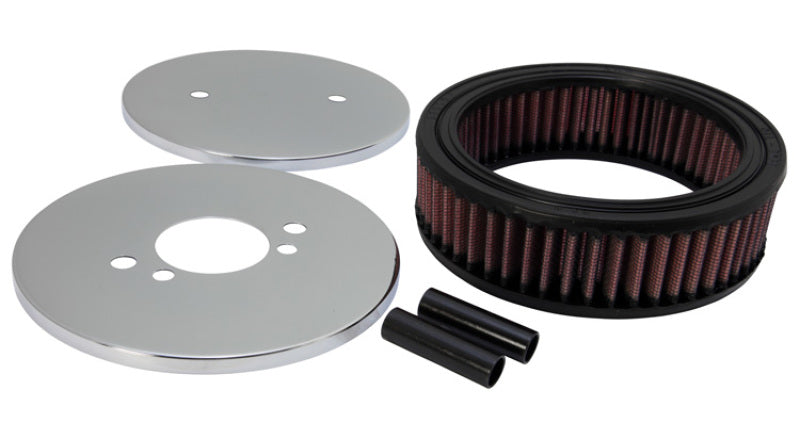 K&N Engineering Custom Round Racing Air Filter Kit for Triumph TR7 – 4.5-inch ID, 5.88-inch OD, 1.75-inch Height
