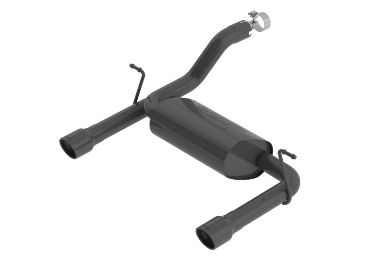 Borla 2018-2026 Jeep Wrangler JL/JLU 3.6L Touring Axle-Back Exhaust System with Satin Black Finish and 3.5-Inch Tips