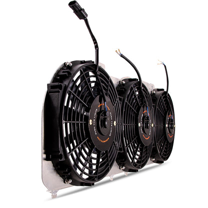 Mishimoto 89-01 Jeep Cherokee XJ 4.0L Performance Aluminum Fan Shroud with High-Flow Electric Fans