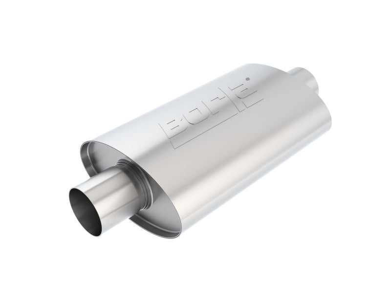 Borla XR-1 Racing Sportsman 2.5-inch Inlet/Outlet Oval Muffler – High-Performance Automotive Exhaust