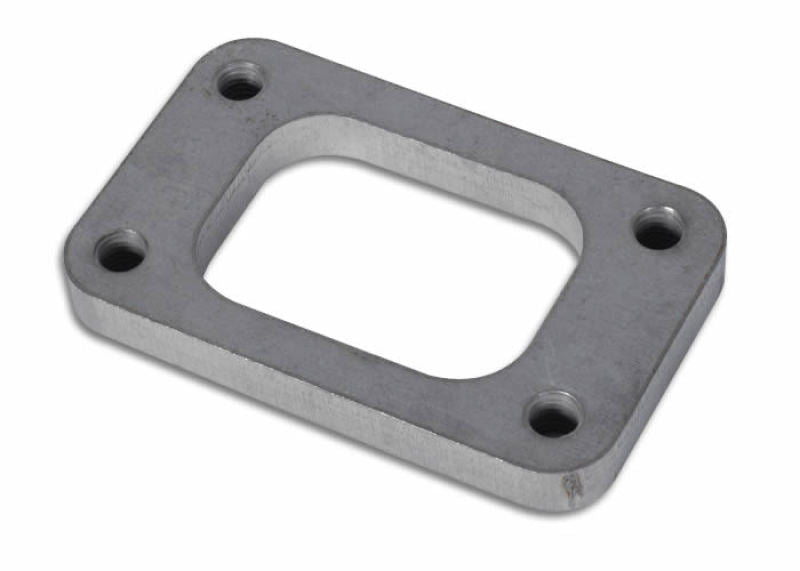 Vibrant Performance T3/GT30R Turbo Inlet Flange – Mild Steel, 1/2 Inch Thick with Tapped Holes