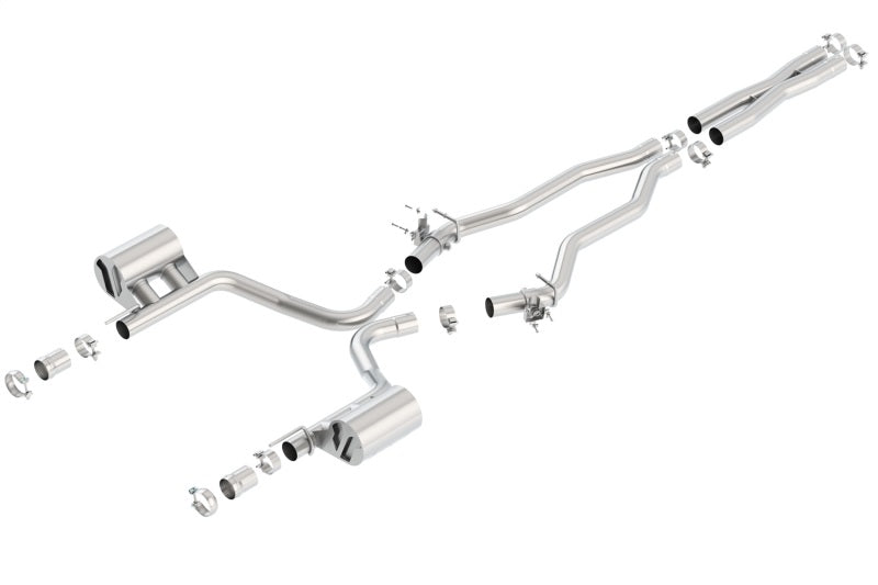 Borla ATAK Cat-Back Exhaust System for 2015-2023 Dodge Challenger SRT 392 / 392 Hemi / Scat Pack 6.4L V8