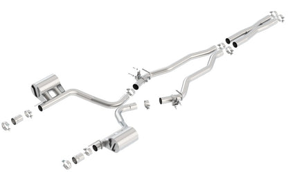 Borla ATAK Cat-Back Exhaust System for 2015-2023 Dodge Challenger SRT 392 / 392 Hemi / Scat Pack 6.4L V8