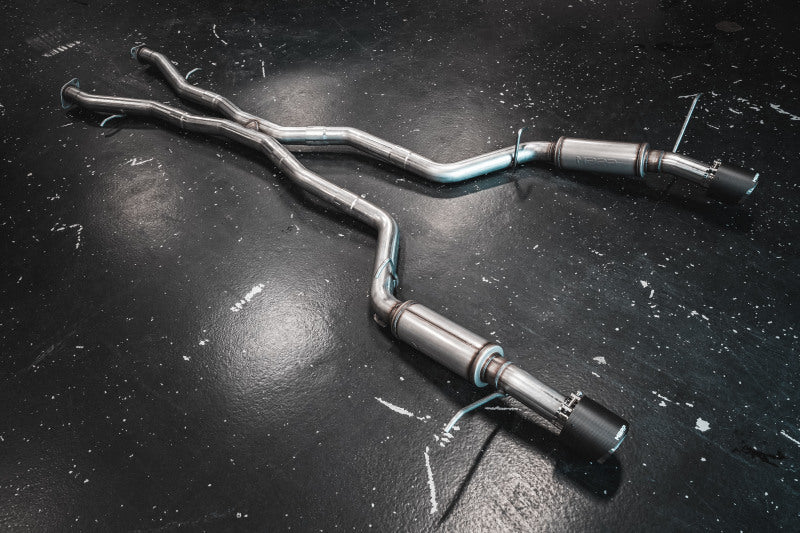 MBRP Armor Lite Series 3-Inch Cat Back Exhaust System for Dodge Durango 2018-2024 with Dual Rear Exit and Stainless Steel Tips