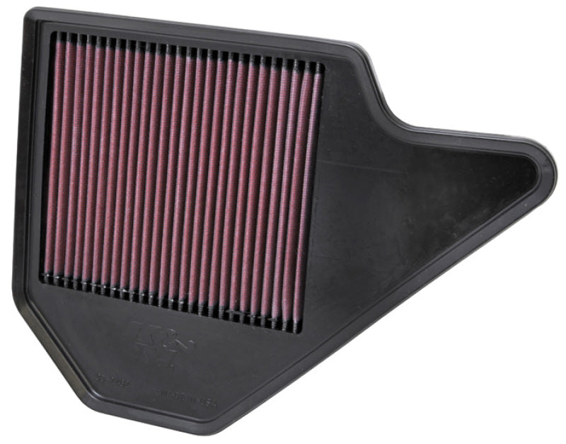 K&N Replacement Air Filter Part 33-2462 for 2011-2013 Chrysler Town & Country, Dodge Grand Caravan, and VW Routan