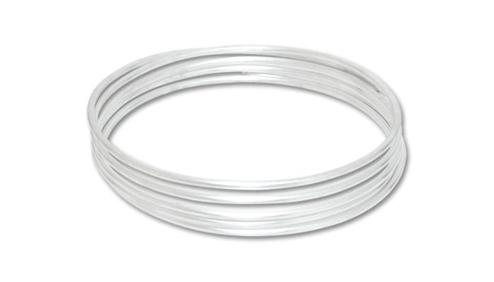 Vibrant 1/2 Inch OD Aluminum Hard Line Tubing - 25 Foot Spool