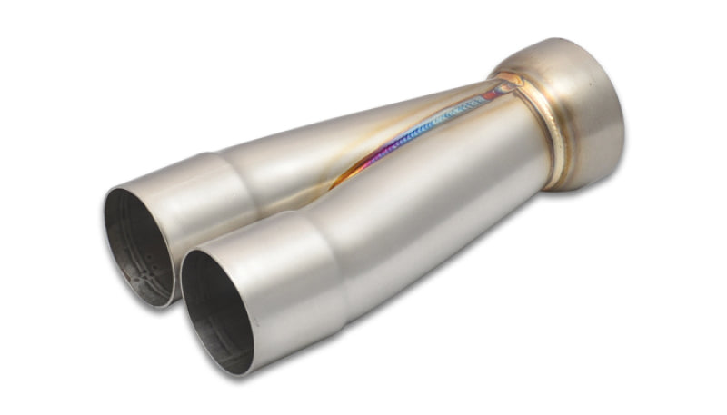 Vibrant Performance 2-1 Stainless Steel Merge Collectors with Slipover Inlet and 3-Inch Outlet