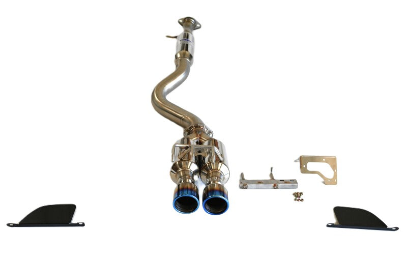 Invidia 22+ Toyota GR Corolla R400 Rolled Titanium Tip Cat-Back Exhaust System