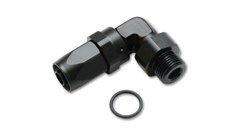 Vibrant Performance Aluminum -6AN 90 Degree Hose End Fitting with 9/16-18 Thread