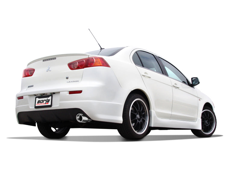 Borla S-Type Axle-Back Exhaust System for 2008-2011 Mitsubishi Lancer 2.0L/2.4L