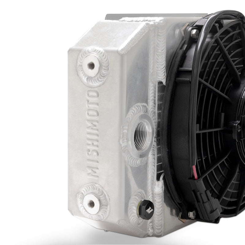 Mishimoto Universal Drag Race Performance Aluminum Radiator - Natural Part MM-RAD-UNI-DRGN