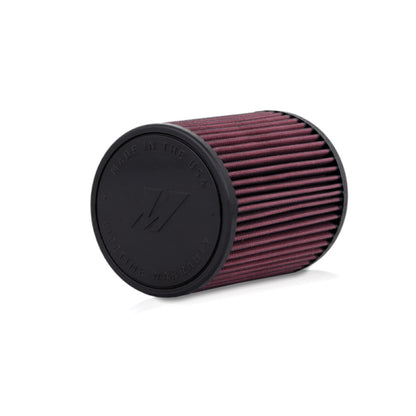Mishimoto MMAF-2756 Universal Performance Air Filter – 2.75 inch Inlet, 6 inch Length, Red